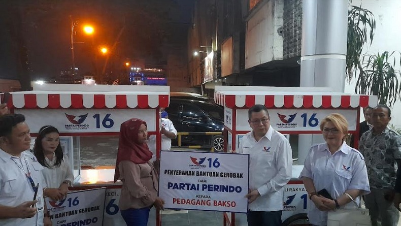 Konsolidasi di Sulut, HT Sebut Program Gerobak Partai Perindo Tingkatkan Pendapatan UMKM