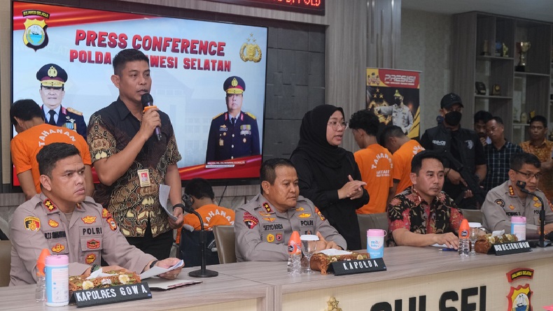 Ini Peran 6 Pelaku Penyerangan Dipicu Kasus Poliandri yang Tewaskan 3 Orang di Gowa