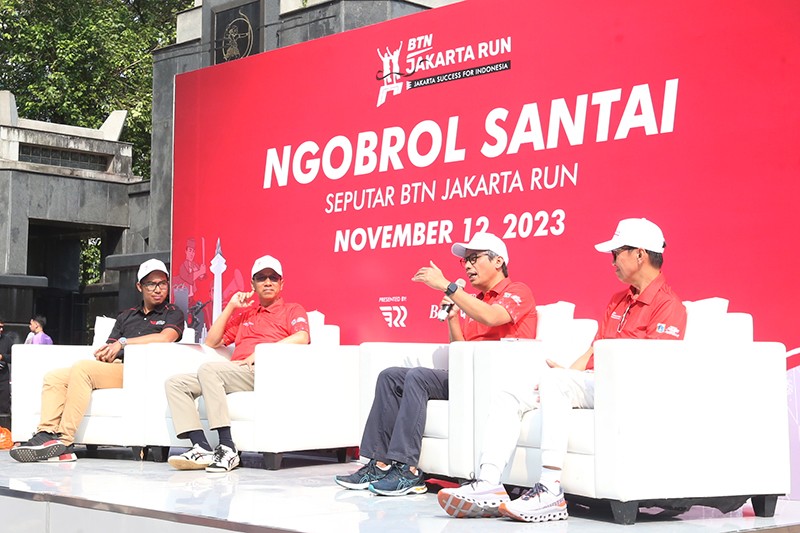 BTN Jakarta Run Dukung Gerakan Jakarta Hijau - Bagian 4