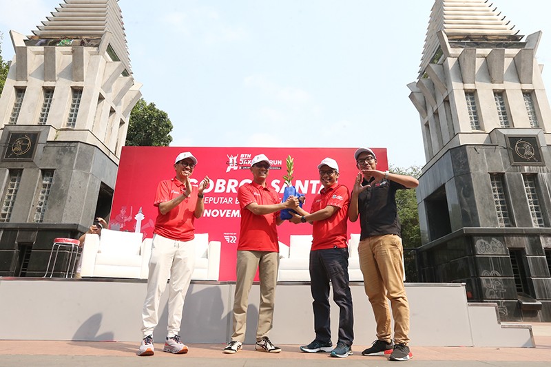 BTN Jakarta Run Dukung Gerakan Jakarta Hijau - Bagian 1