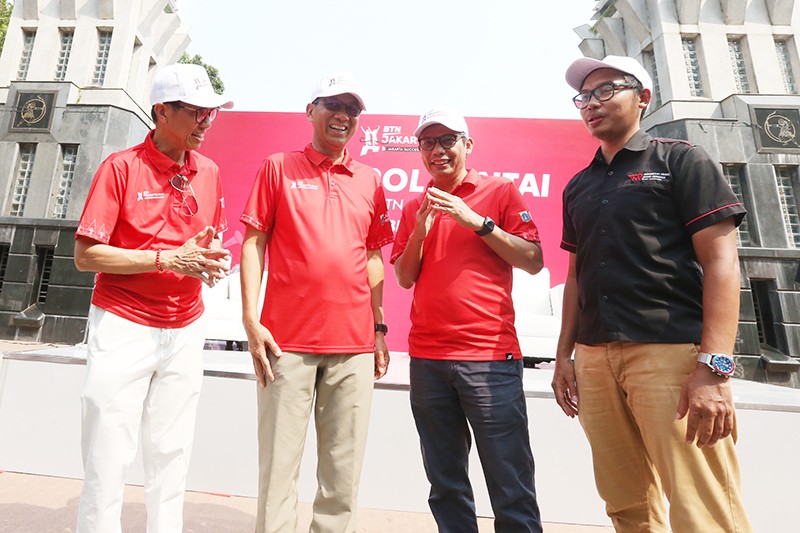BTN Jakarta Run Dukung Gerakan Jakarta Hijau - Bagian 3