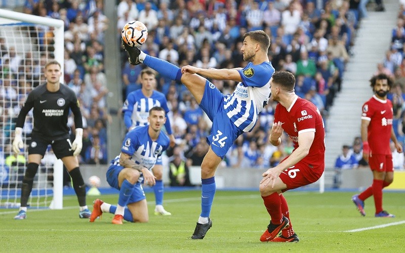 Hasil Liga Inggris 2023/2024 Sengit, Liverpool Gagal Kalahkan Brighton