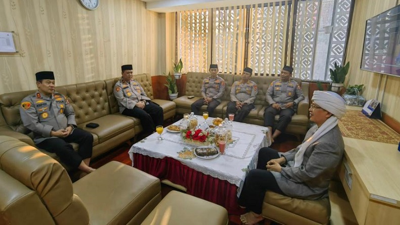 Terima Kunjungan Kaops NCS, Aa Gym Serukan Pemilu 2024 Tanpa Perpecahan