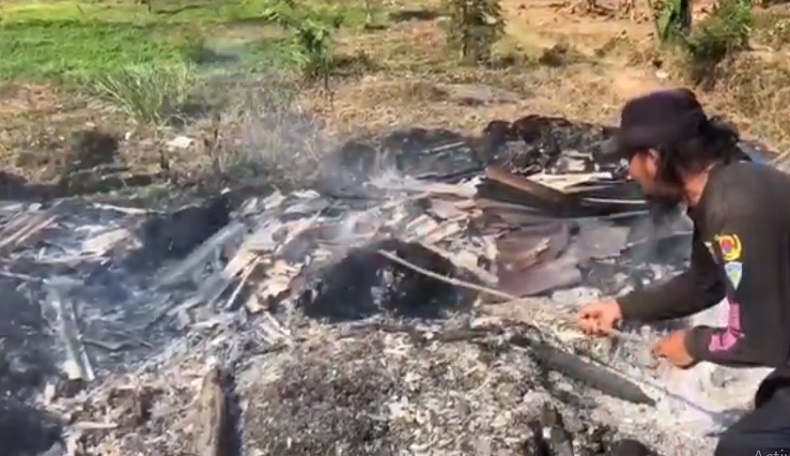 Kandang Ternak di Mojokerto Ludes Terbakar, 9 Ekor Kambing Mati Terpanggang
