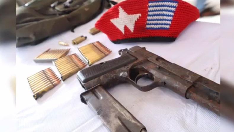 Satgas Damai Cartenz Temukan Senpi hingga Puluhan Amunisi usai Sisir Ulang Lokasi Penyergapan KKB