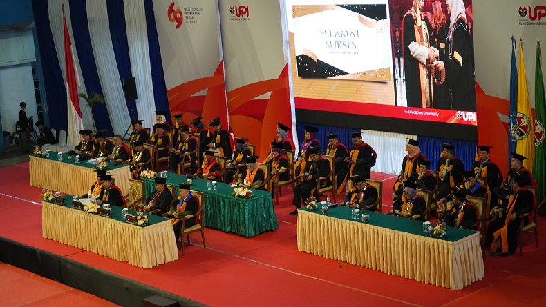 UPI Wisuda 18 Mahasiswa Asing, Mayoritas Prodi Pendidikan dan Manajemen