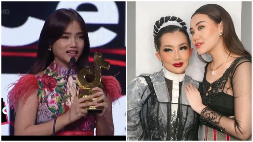 Viral Momen Fuji Raih Celebrity Of The Year di TikTok Awards 2023, Pialanya Diberikan oleh Aaliyah Massaid