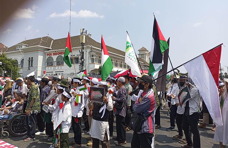 Gelar Aksi Damai, FUI DIY Desak Pemerintah Ambil Sikap Bela Palestina