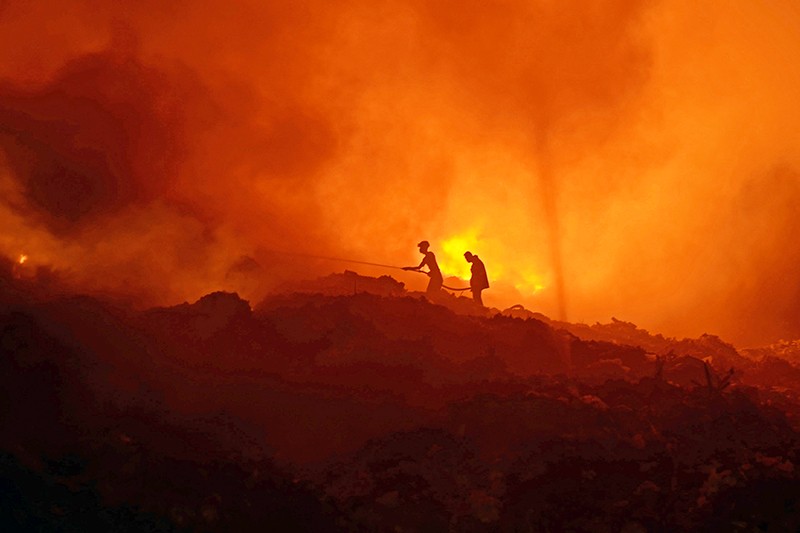 Kebakaran TPA Bakung Bandar Lampung - Bagian 1
