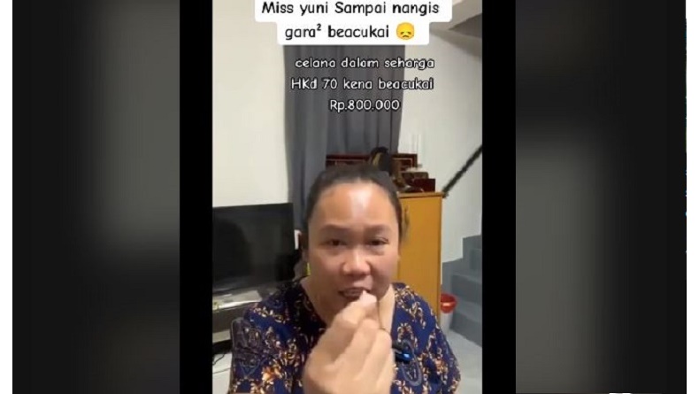 Viral Curhat TKW Hong Kong sampai Nangis, Kirim Celana Dalam Kena Bea Masuk Rp800.000
