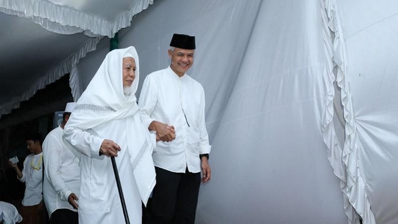 Ini Pesan Menyentuh Pengasuh Ponpes Nurul Muhsinin TGH Daud Muhsin untuk Ganjar Pranowo
