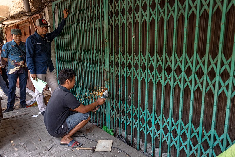 Eksekusi 40 Ruko Bekas Stasiun Jumatan Semarang - Bagian 3