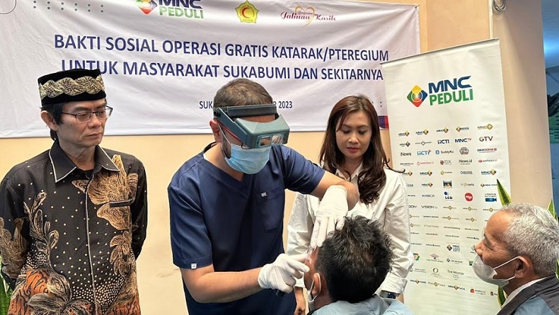 Ikut Operasi Katarak Gratis MNC Peduli, IRT di Sukabumi Kini Bisa Melihat Jelas