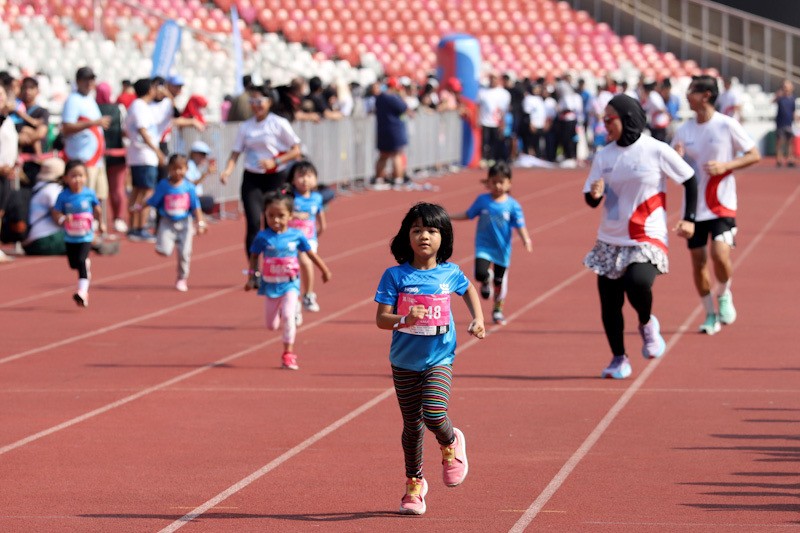 Antusiasme Ratusan Anak Ikuti Maratoonz di SUGBK - Bagian 5