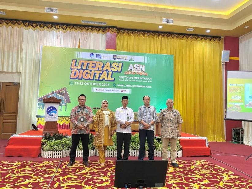 Optimalkan Pelayanan Masyarakat, Kemenkominfo Tegaskan Literasi Digital untuk ASN Aceh - Bagian 1