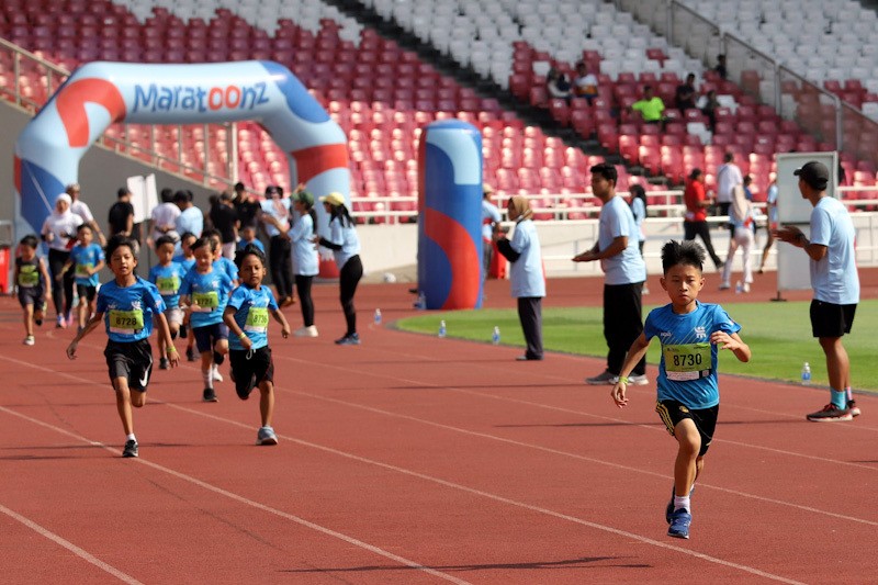 Antusiasme Ratusan Anak Ikuti Maratoonz di SUGBK - Bagian 1