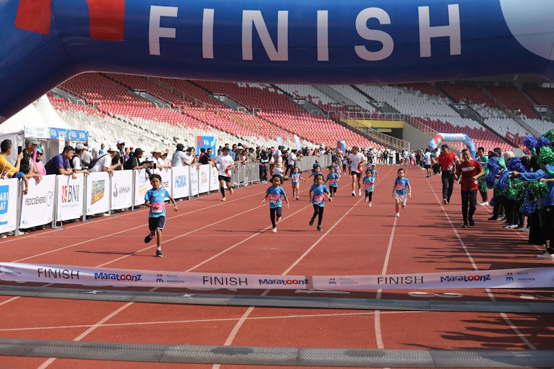 Antusiasme Ratusan Anak Ikuti Maratoonz di SUGBK - Bagian 3