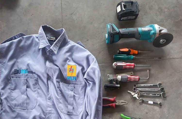 Polres Bantul Tangkap 2 Pencuri Spesialis Perangkat Provider  