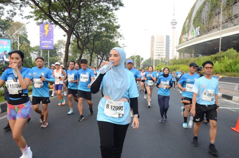 Keseruan Sejumlah Artis Ikuti Jakarta Marathon 2023 bersama Le Minerale - Bagian 2