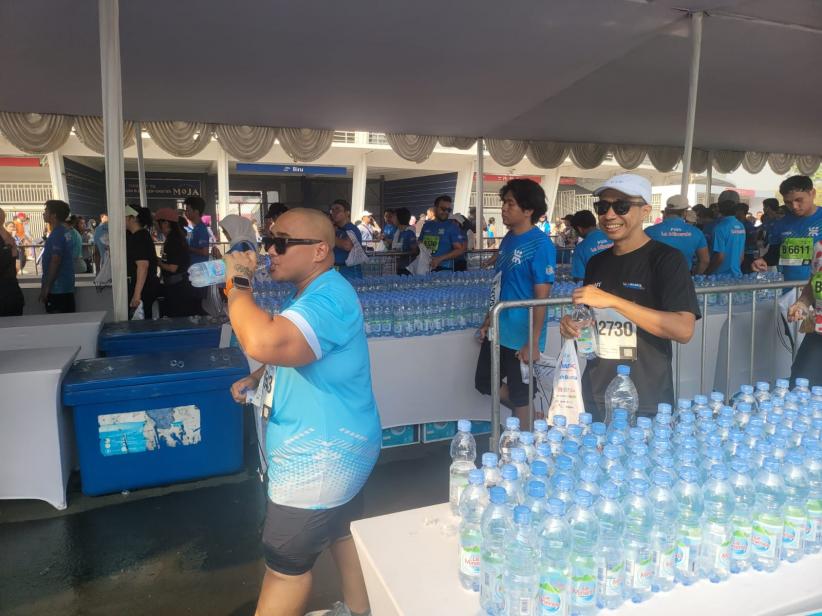 Keseruan Sejumlah Artis Ikuti Jakarta Marathon 2023 bersama Le Minerale - Bagian 4