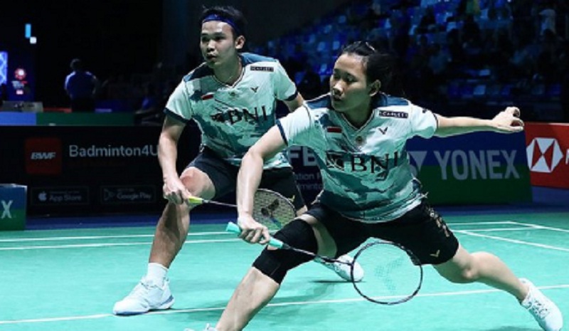 Rinov/Pitha Tak Mau Sekadar Numpang Lewat di Olimpiade Paris 2024