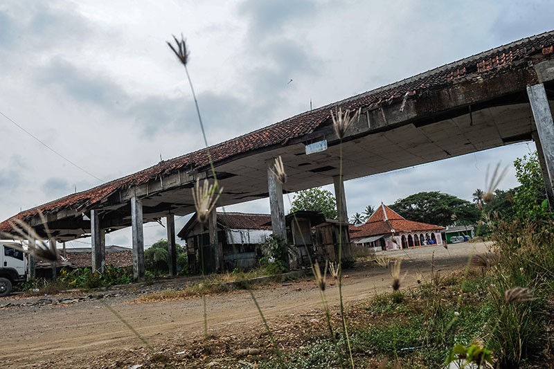 Penampakan Terminal Malingping Lebak Terbengkalai Seperti Film Horor - Bagian 2