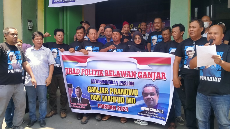 Relawan Cirebon Deklarasi Jihad Politik untuk Kemenangan Ganjar-Mahfud MD