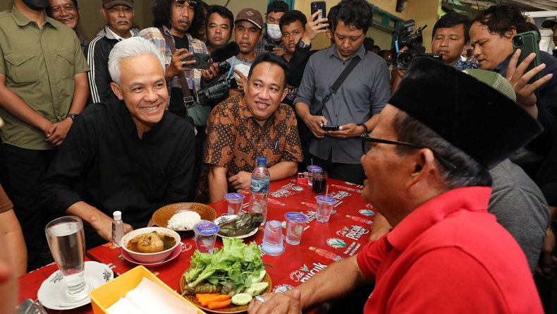 Ganjar Pranowo Safari Politik di Lampung, Ini 3 Golongan Relawan Pendukungnya