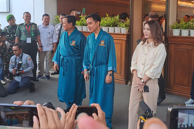 Foto Prabowo-Gibran Jalani Tes Kesehatan - Bagian 2