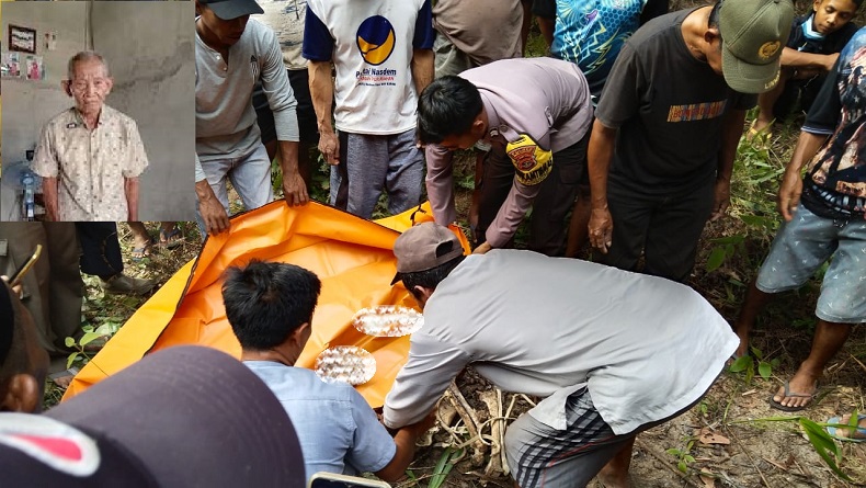 Kisah Pilu Suratmin, Lansia Hilang 7 Bulan Ditemukan Tinggal Kerangka di Kebun Way Kanan