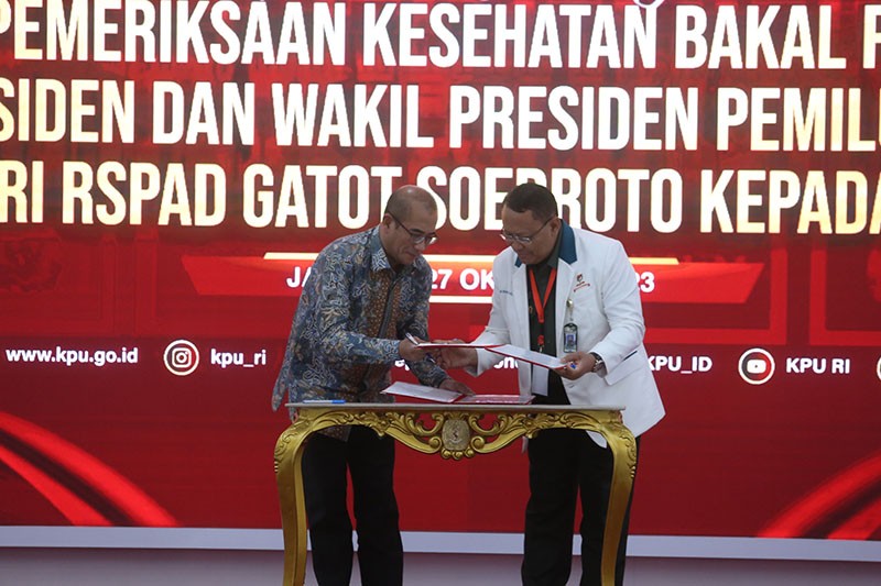 3 Pasangan Bakal Capres Cawapres Peserta Pilpres 2024 Lolos Tes Kesehatan - Bagian 1