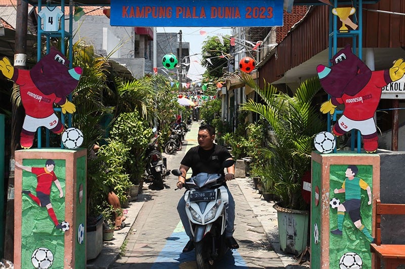 Kampung Ini Berhias Sambut Piala Dunia U-17 - Bagian 1