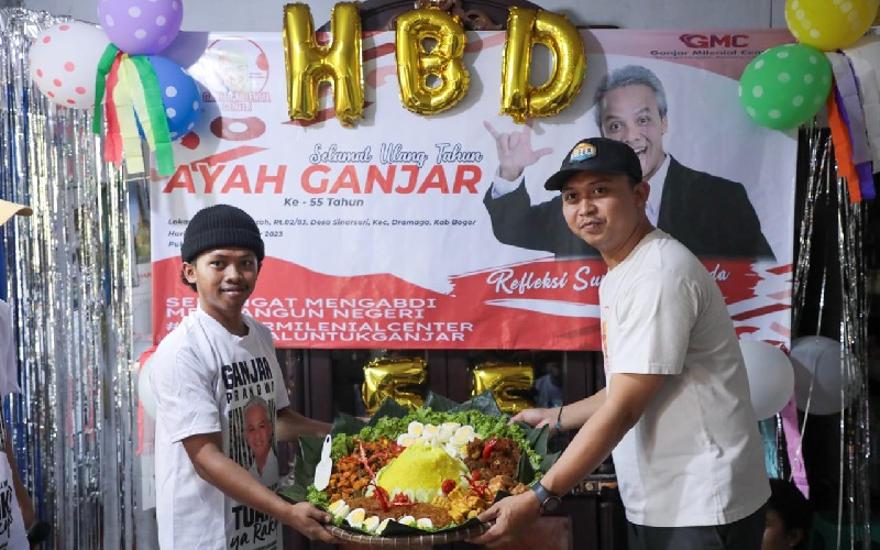title Milenial Bogor Gelar Syukuran Milad Ganjar Pranowo, Doakan Jadi Presiden 2024 Milenial Bogor Gelar Syukuran Milad Ganjar Pranowo, Doakan Jadi Presiden 2024