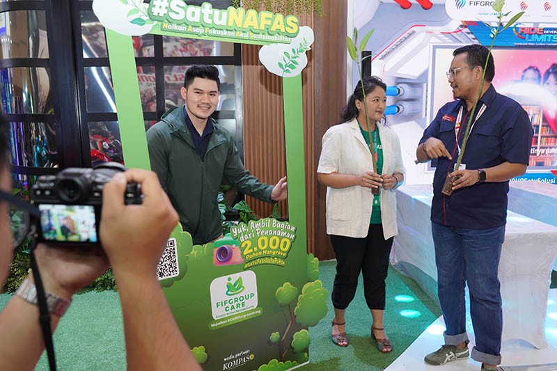 Dukung Pelestarian Lingkungan, FIFGROUP Hadirkan Kampanye #SatuNafas di IMOS+ 2023 - Bagian 2