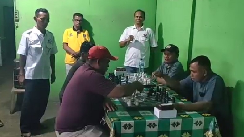 Ikut Turnamen Catur Digelar Bacaleg Partai Perindo di Batubara, Ini Kata Warga
