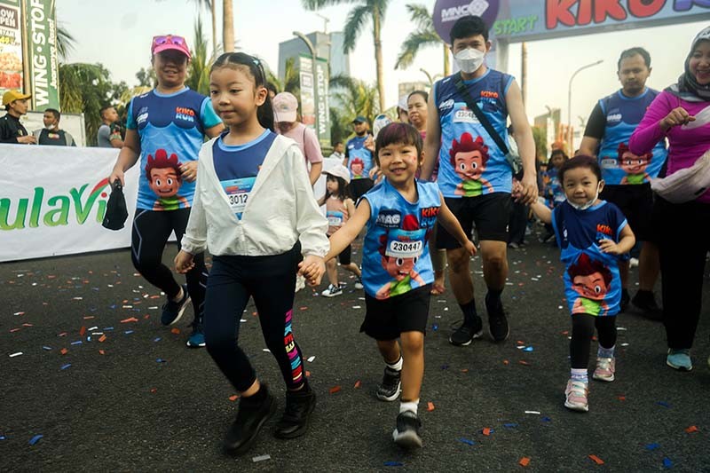 Keseruan MAG KIKO Run 2023 Diikuti 3.000 Pelari di Mall Artha Gading - Bagian 7