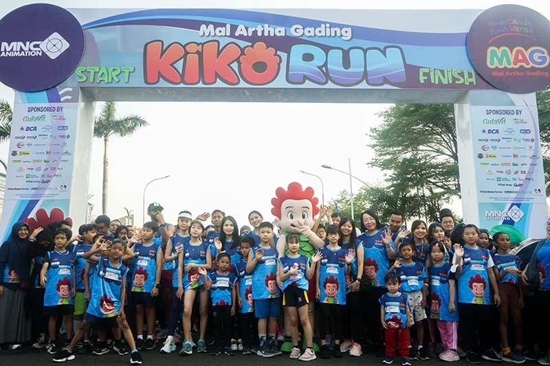 Keseruan MAG KIKO Run 2023 Diikuti 3.000 Pelari di Mall Artha Gading - Bagian 4