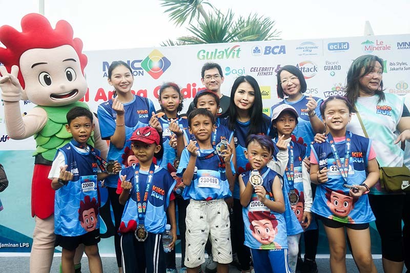 Keseruan MAG KIKO Run 2023 Diikuti 3.000 Pelari di Mall Artha Gading - Bagian 6