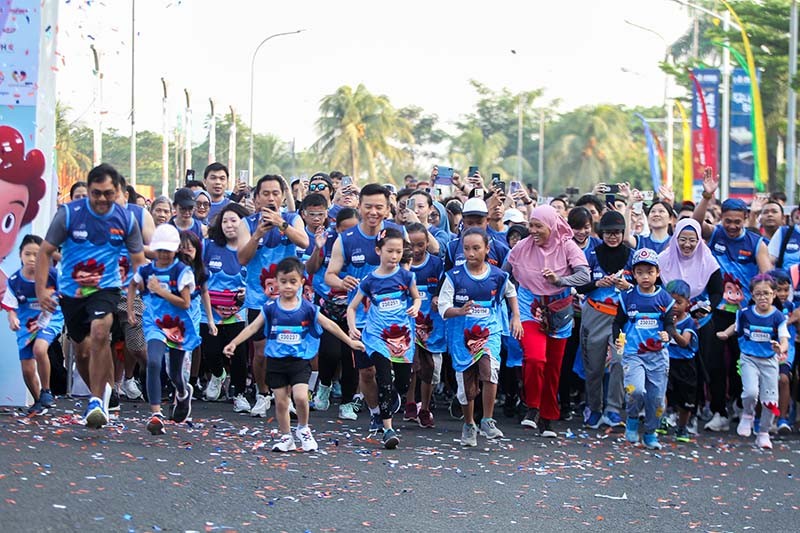 Keseruan MAG KIKO Run 2023 Diikuti 3.000 Pelari di Mall Artha Gading - Bagian 5