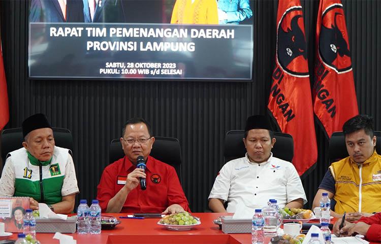 Tim Pemenangan Ganjar-Mahfud Lampung Terbentuk, Partai Perindo: Wujudkan Indonesia Sejahtera