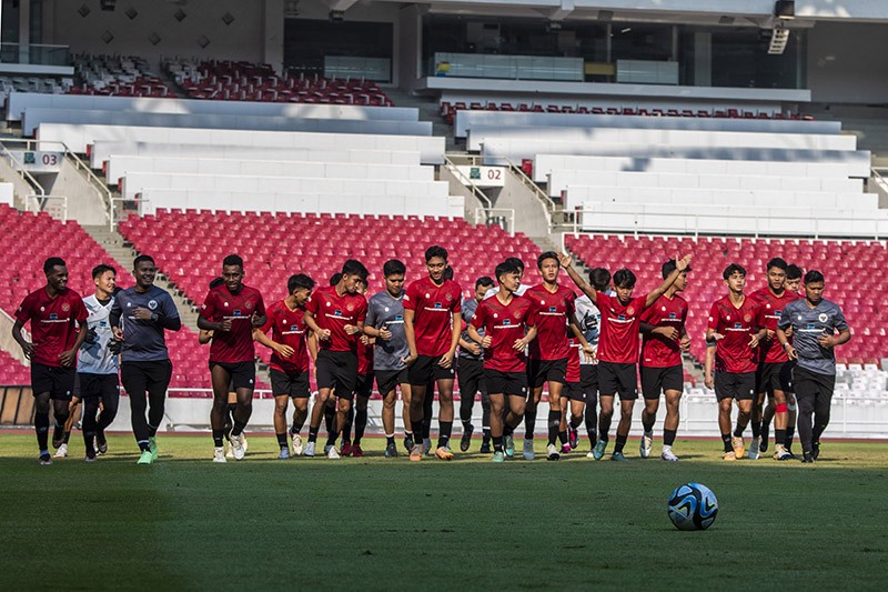 Latihan Timnas Indonesia U-17 untuk Persiapan Piala Dunia - Bagian 2