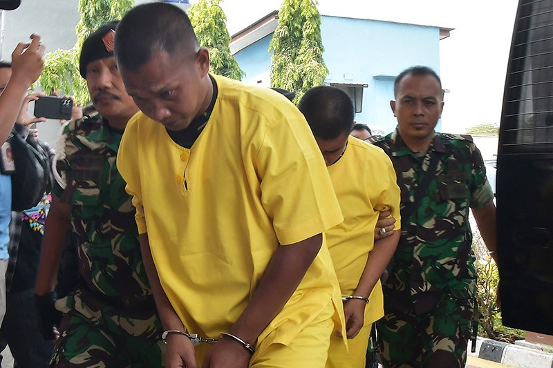 Tampang 3 Oknum TNI AD Sidang Perdana Kasus Pembunuhan Berencana - Bagian 2