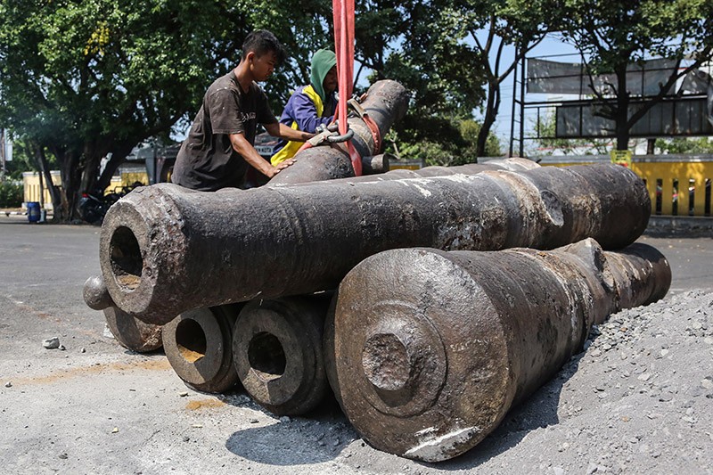 Proses Perawatan Meriam Peninggalan Penjajahan Kolonial Belanda - Bagian 2