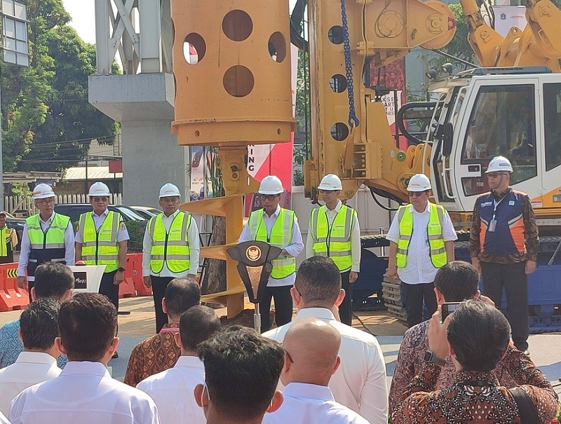 Proyek LRT Jakarta Fase 1B Velodrome-Manggarai Mulai Dibangun, Telan ...