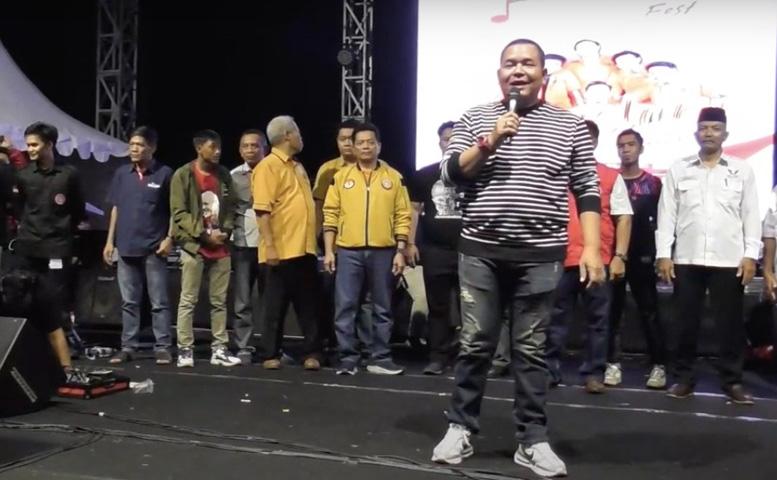 Konser Musik di Kudus, Relawan: Ganjar Pranowo Apresiasi Kreativitas Anak Muda