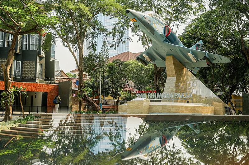 Gagahnya Pesawat Tempur A-4 Skyhawk Mejeng di Monumen Swa Bhuawana Paksa  - Bagian 1