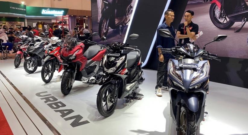 Honda Jual Motor Nyaris 459 Unit Di Imos 2023 Ini Paling Laku