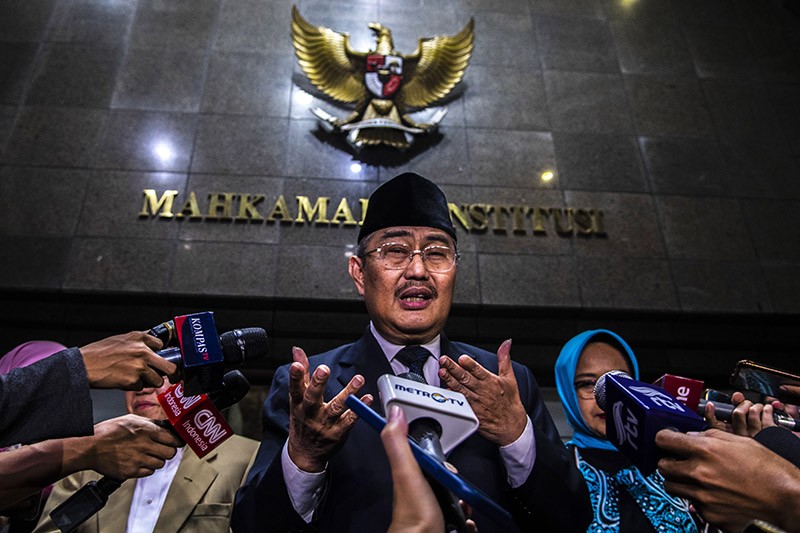 MKMK Periksa 9 Hakim Konstitusi Secara Tertutup - Bagian 1