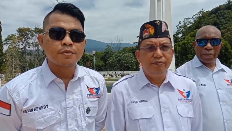 Ziarah ke TMP Jayapura, Ini Harapan Ketua DPW Pemuda Partai Perindo Papua
