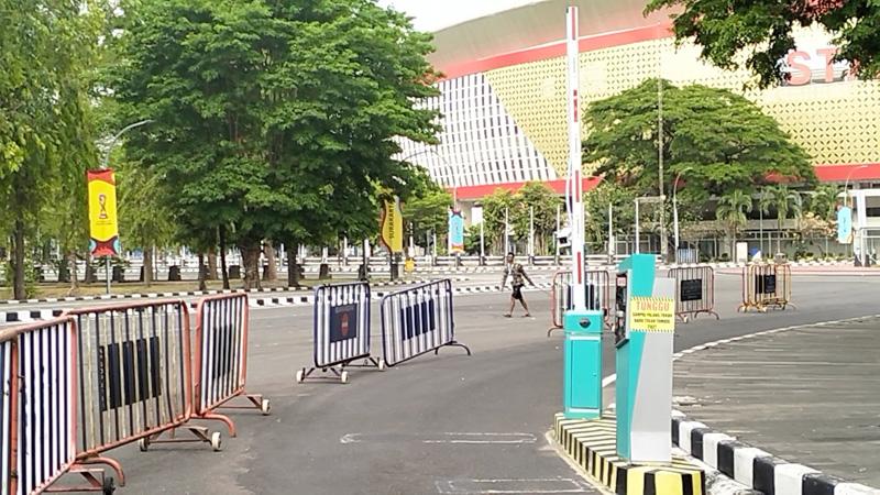 Stadion Manahan Solo Bersolek Sambut Piala Dunia U-17, Puluhan Barier Mulai Ditata